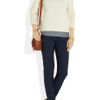 Stella Mccartney Wool Twill Skinny Leg Pants in Blue (navy) - Lyst