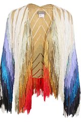 Tim Ryan Full Handfringed Knit Jacket