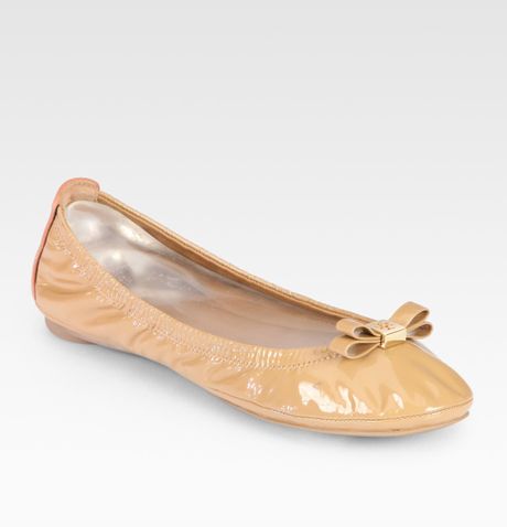 tory burch eddie patent ballet flat