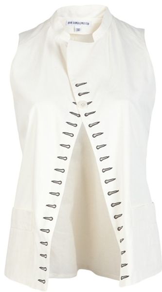 Ann Demeulemeester Button Down Vest - Lyst