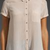 Elizabeth And James Rosie Shirt in Beige (cameo) - Lyst