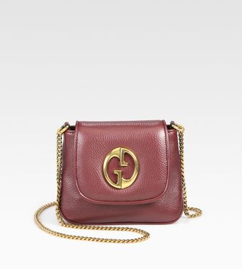 Gucci Gucci Small Metallic Shoulder Bag - Lyst