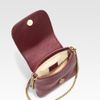 Gucci Gucci Small Metallic Shoulder Bag in Pink (burgundy) - Lyst