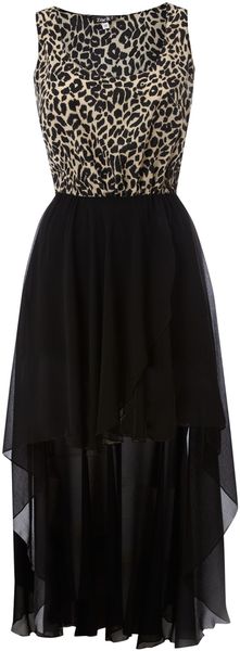 John Zack High Low Contrast Top Dress - Lyst