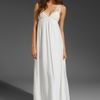 Mara Hoffman Long Macrame Dress in White - Lyst