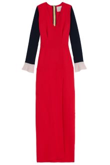 Roksanda Ilincic Natsui Wool Block Colour Gown - Lyst