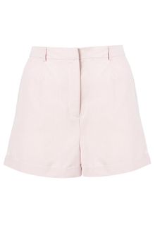 Topshop High Waist Girlie Cupro Shorts - Lyst