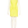 Topshop Gem Beaded Bodycon Dress By Dress Up Topshop in Yellow (zesty yellow) - Lyst
