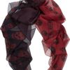 Alexander Mcqueen Skullprint Degradé Silkchiffon Scarf in Black - Lyst