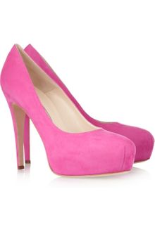 Brian Atwood Maniac Suede Pumps - Lyst
