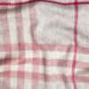 Burberry Giant Check Cashmere Scarf in Pink (blossom check) - Lyst