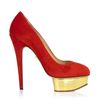 Charlotte Olympia Dolly in Red (gold) - Lyst