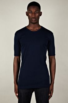 Comme Des Garçons Mens Plain Cotton Rib Tshirt - Lyst