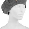 Gucci Studded Woolfelt Beret in Gray - Lyst