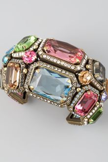 Lanvin Tutti Frutti Crystal Cuff  - Lyst