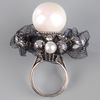 Lanvin Multi Gem Ring in White (multi) - Lyst