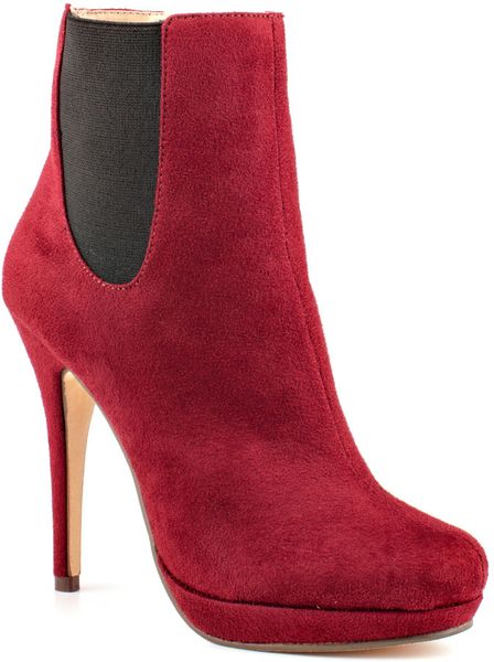 Michael Antonio Morea Suede By in Red (wine) - Lyst