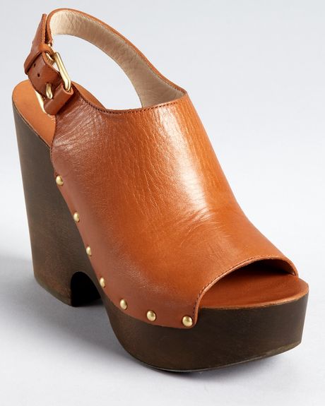 Michael Kors  Platforms Scotia in Brown (dark tan) - Lyst