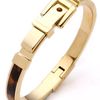 Michael Kors Tortoise Buckle Bangle in Gold - Lyst