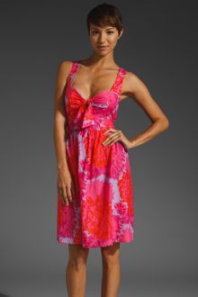 Nanette Lepore Palm Beach Tropical Cover Palm Beach Dress - Lyst