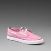 Sperry Top-sider Seamate Laceless Boat Shoe in Pink (raspberry chambray) - Lyst