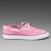 Sperry Top-sider Seamate Laceless Boat Shoe in Pink (raspberry chambray) - Lyst