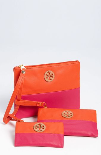 Tory Burch Dipped Canvas Pouch - Lyst