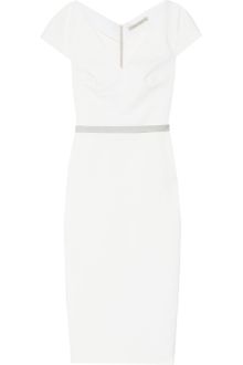 Victoria Beckham Stretch Cottoncrepe Dress - Lyst