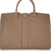 Yves Saint Laurent Cabas Chyc Large Leather Tote in Beige (taupe) - Lyst