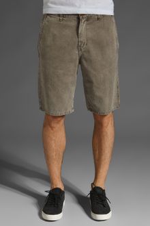 7 For All Mankind Chino Short W Casual Layout Pigment Sprayed Twill. - Lyst