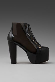 Jeffrey Campbell Cleata in Nudeclear - Lyst