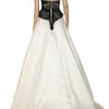 Marchesa Lasercut Silk Twill and Organza Gown in White - Lyst