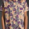 Richard Chai Hawaiian Short Sleeve Shirt in Multicolor for Men (apricot) - Lyst