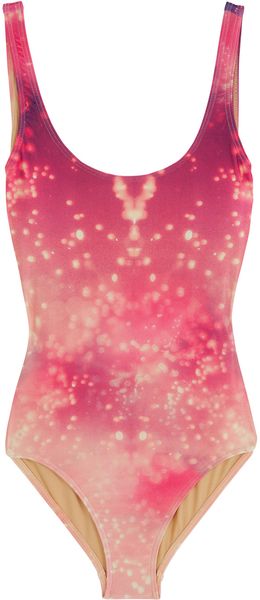 We Are Handsome Cosmic Print One Piece - Lyst