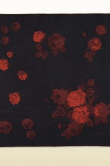 Gucci Antique Flower Print Scarf - Lyst