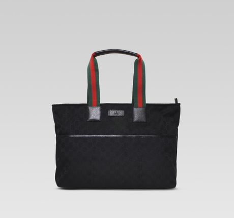 Gucci Original Gg Canvas Diaper Bag Tote in Black for Men | Lyst
