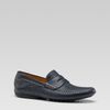 Gucci Penny Loafer Driver with Interlocking G in Blue for Men - Lyst