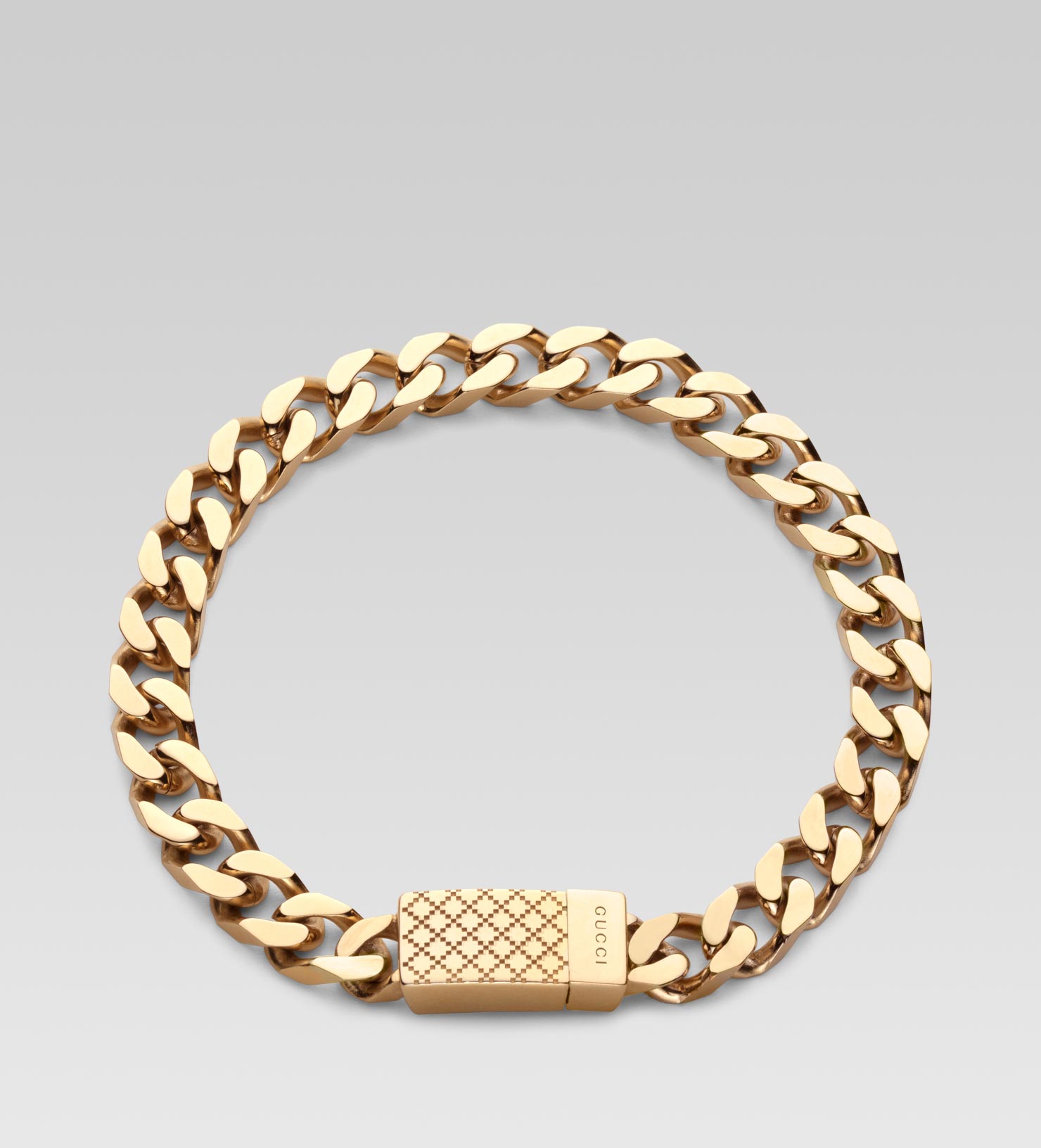 Gucci Diamantissima Bracelet in Gold for Men (yellow) | Lyst
