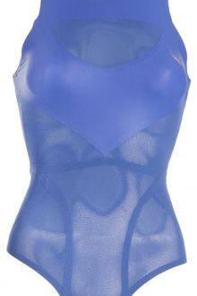 Lucas Hugh Isis Electric Blue Bodysuit - Lyst