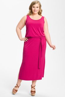 Michael by Michael Kors Sleeveless Blouson Maxi Dress - Lyst