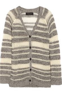 Rag & Bone Caterina Openknit Cotton Blend Cardigan - Lyst