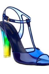 Sergio Rossi Peep Toe Sandal