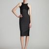 Stella Mccartney Ottavia Contoured Jacquard Dress in Black (gray melange) - Lyst