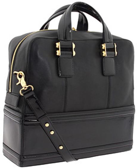 Z Spoke By Zac Posen Ava Box Dome Satchel in Black (b) - Lyst