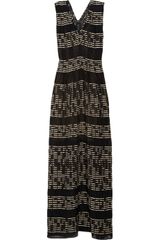 Zero + Maria Cornejo Jacquard Maxi Dress