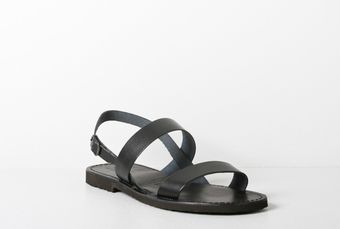 A.ok Two Strap Rubber Sole Sandal - Lyst