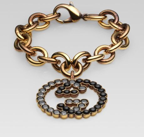 Gucci Interlocking G Bracelet in Gold | Lyst