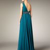 Marchesa Couture Grecian Oneshoulder Gown in Blue (teal) - Lyst