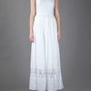 Paul By Paul Smith Lace Detail Dress in White - Lyst