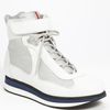 Prada Americas Cup High Top Sneaker in White for Men - Lyst